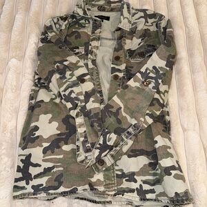 Abbeline Camouflage Utility Jacket